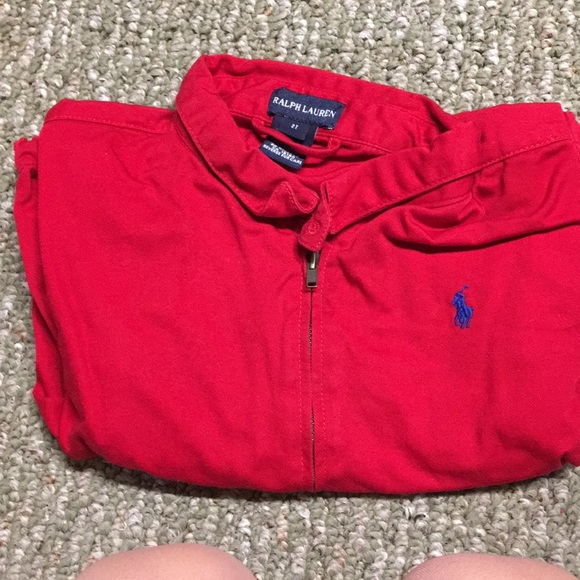 polo ralph lauren red jacket